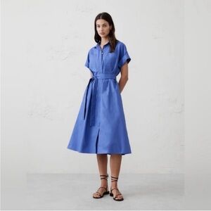 Banana Republic Blue Shirt Dress